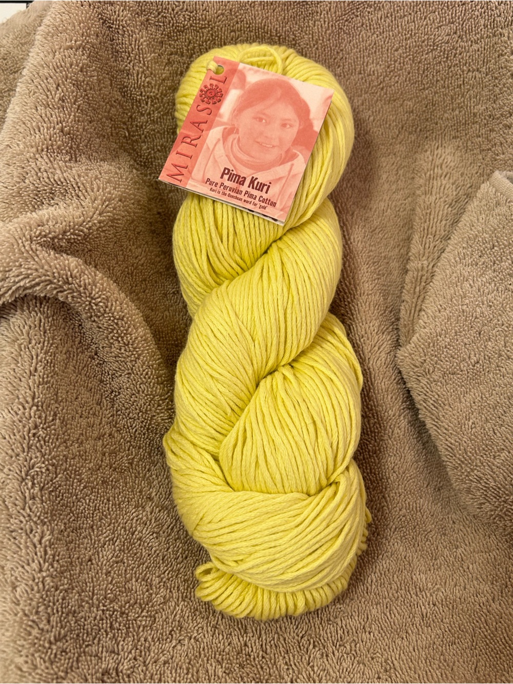Mirasol Pima Kuri yarn